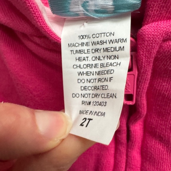 NWOT Dutch Wonderland 2T Zip Up Jacket Hoodie - Picture 5 of 6